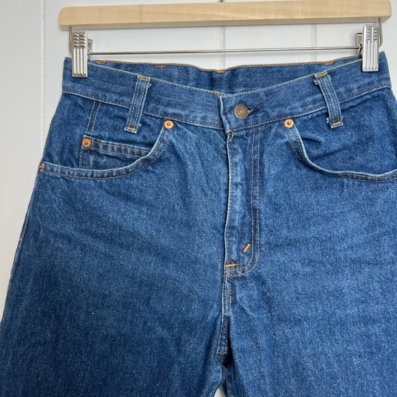 LEVIS | Vintage 1970’s Stovepipe Orange Tab Jeans - Picture 2 of 7